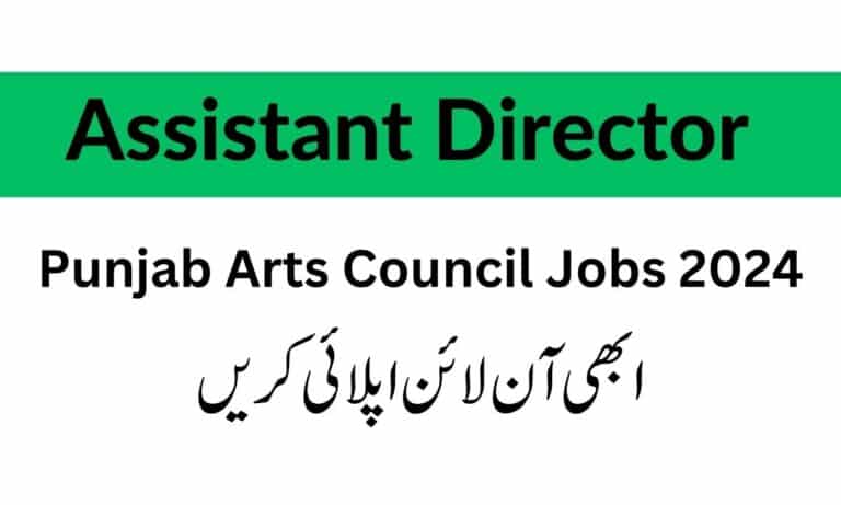 Punjab Arts Council Jobs 2024